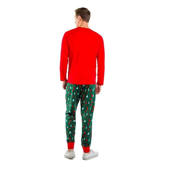 Tipsy Elves Men's Fa La La Christmas Holiday Pajama Set XXL NEW - Picture 2 of 2
